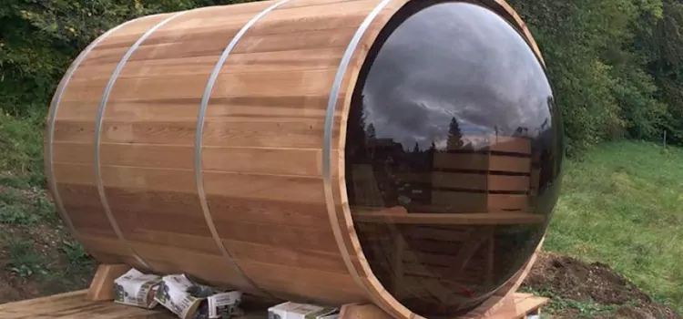 Panorama 4-Person Glass Cabin Sauna Maintenance in Whitby, Ontario