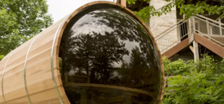 6 Person Panoramic View Sauna Maintenance and Installation in Whitby, ON